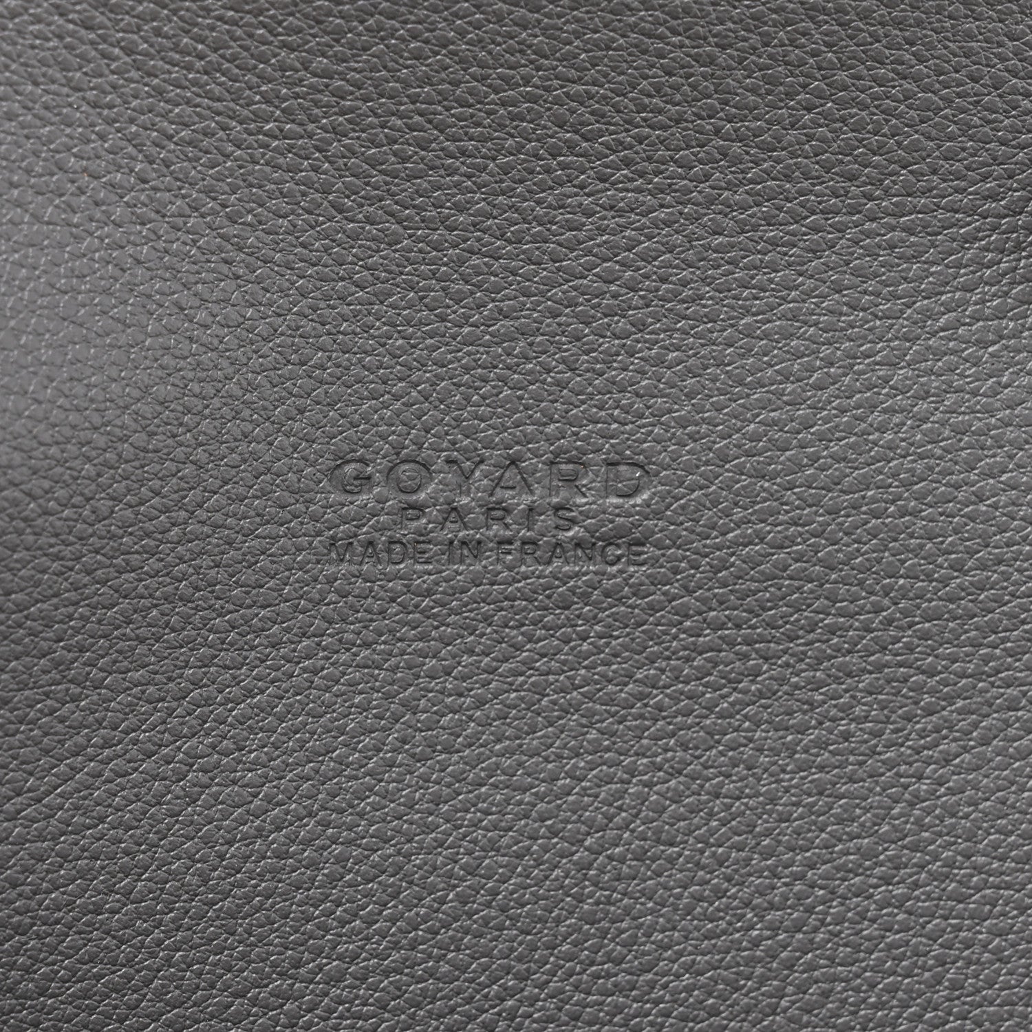 Goyard Goyardine Calfskin Chypre Wallet Pouch Grey 6 of 12