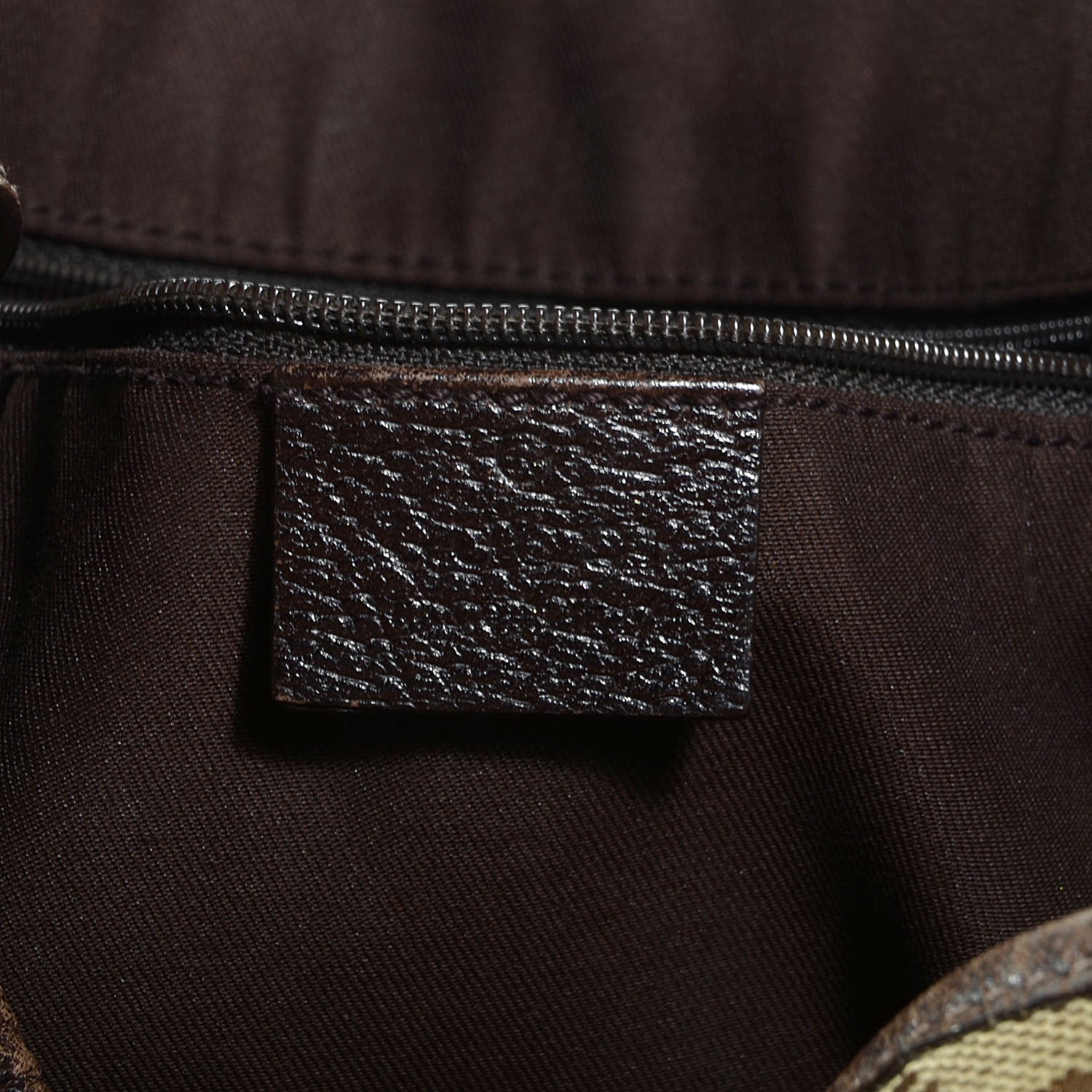 Gucci Monogram Medium Abbey Shoulder Bag Dark Brown 7 of 9