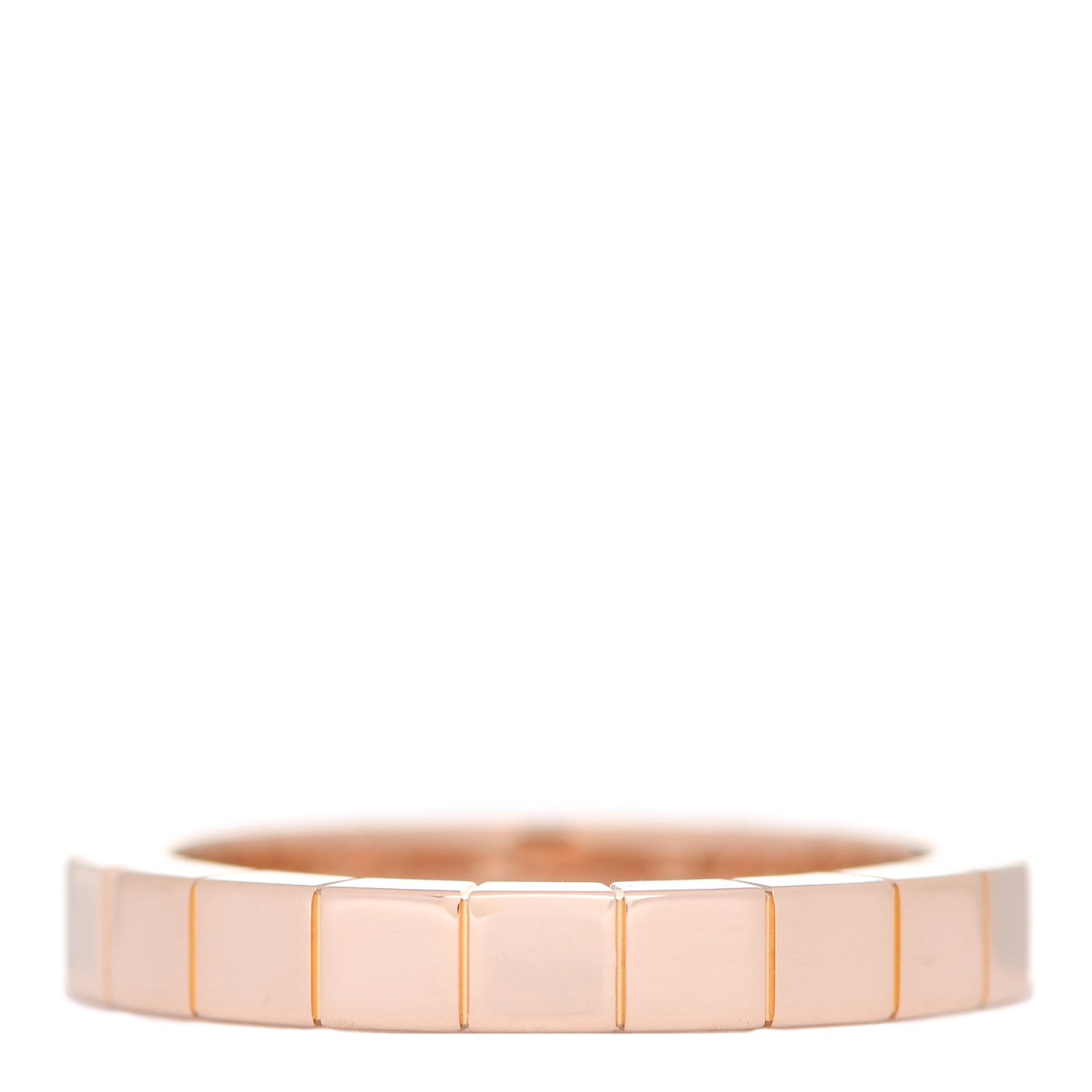 18K Pink Gold Lanieres Ring 51 5.75