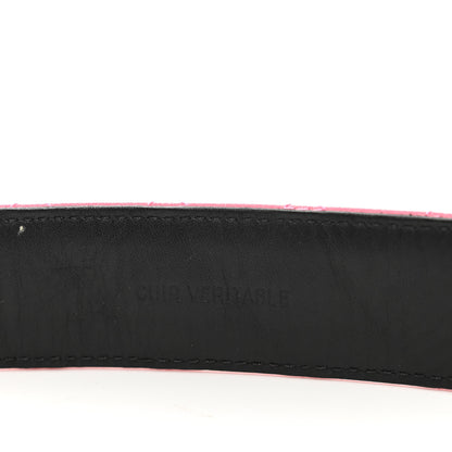 Chanel Caviar Quilted CC Chain Belt 75 30 Pink 5 of 6
