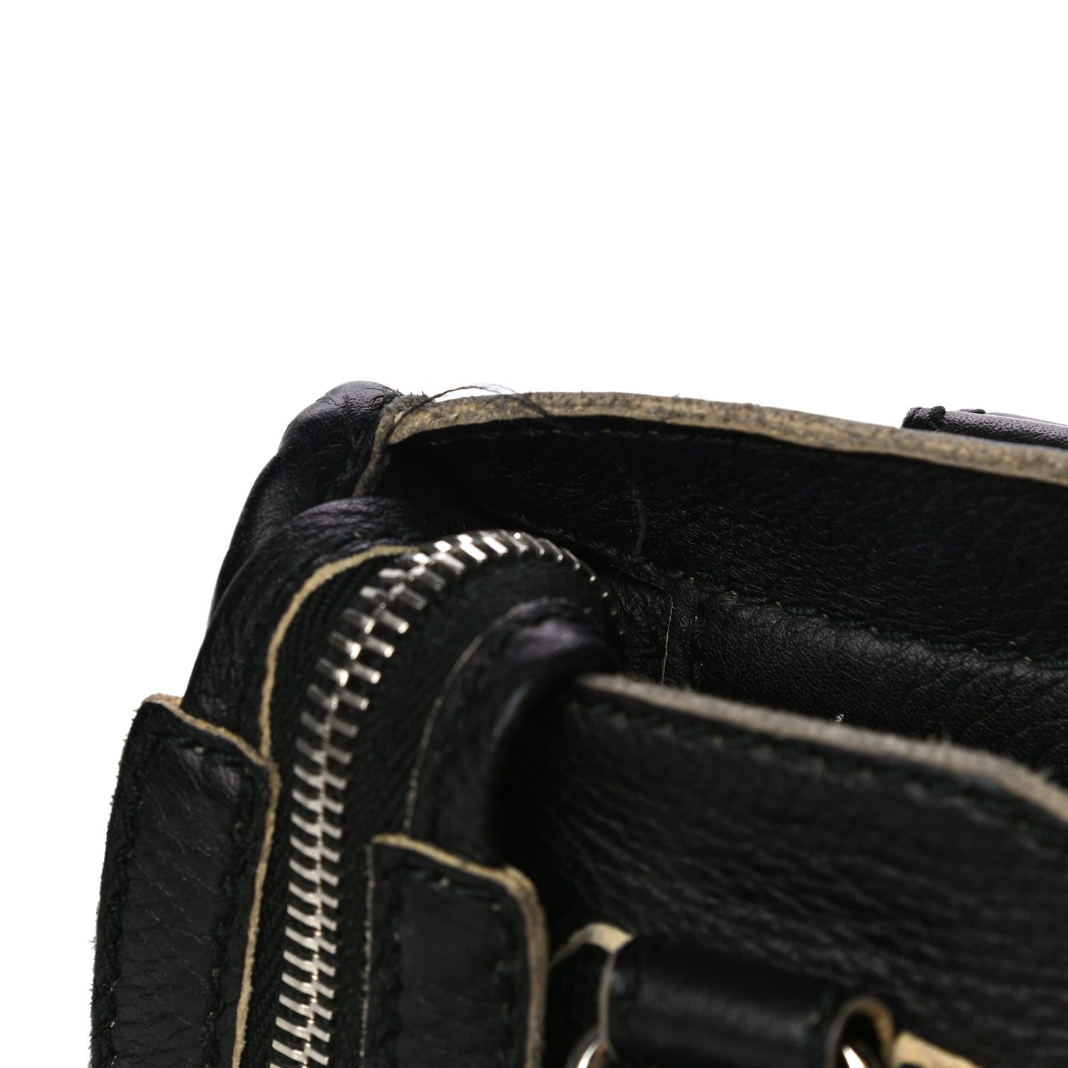 Balenciaga Supple Grained Calfskin Classic Silver Hardware Highlight Mini City Black 20 of 20