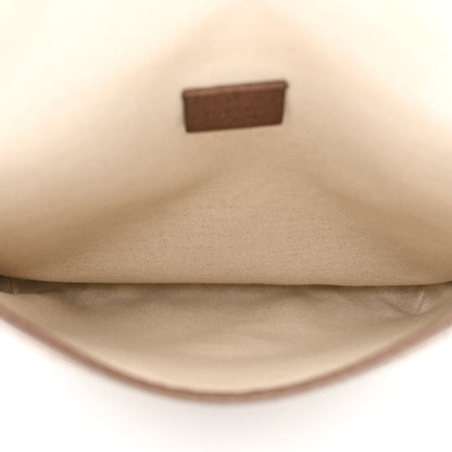 Gucci GG Supreme Monogram Web Medium Neo Vintage Flap Messenger Bag Beige New Acero 5 of 11