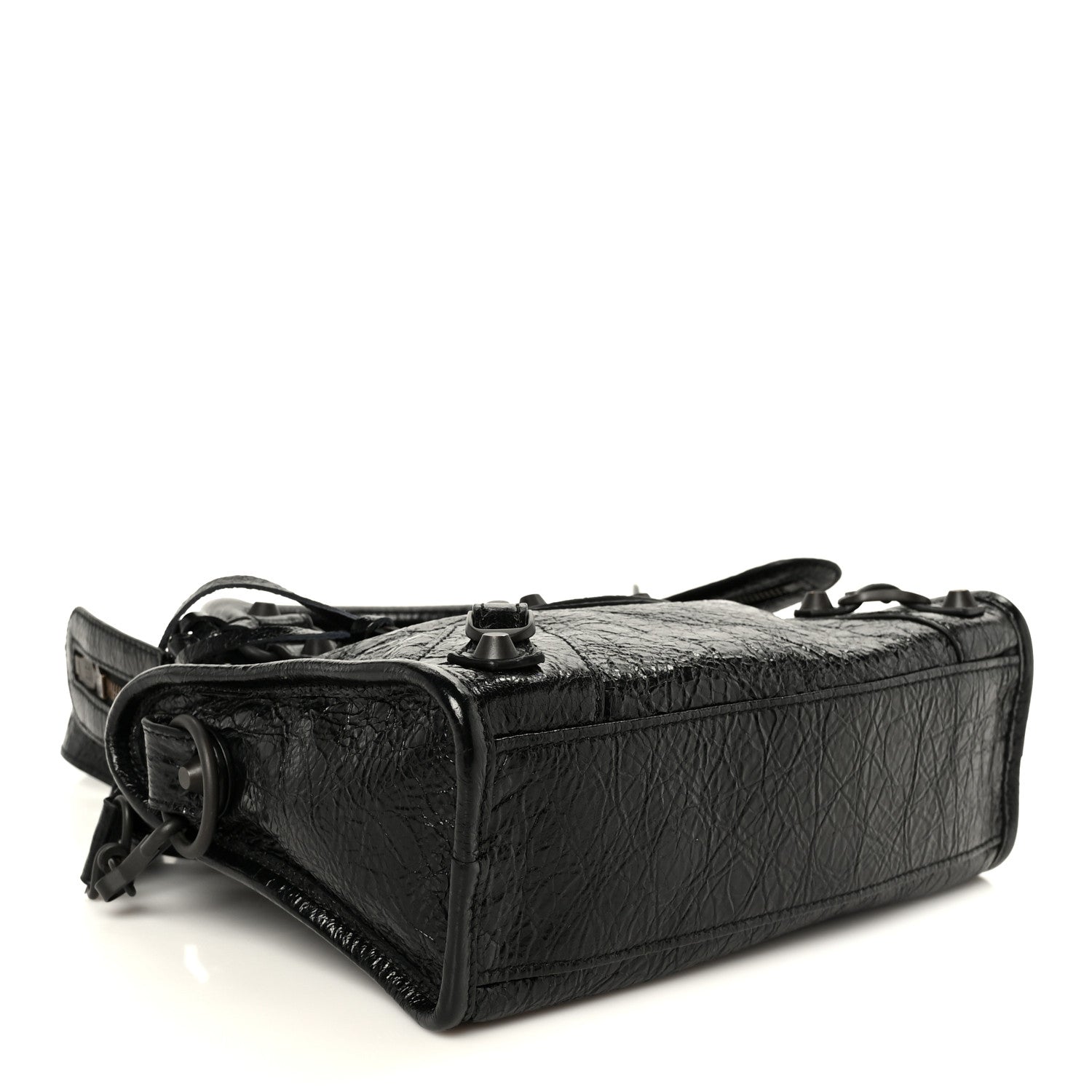 Balenciaga Agneau Arena Classic Hardware Le City Mini  Black 5 of 12