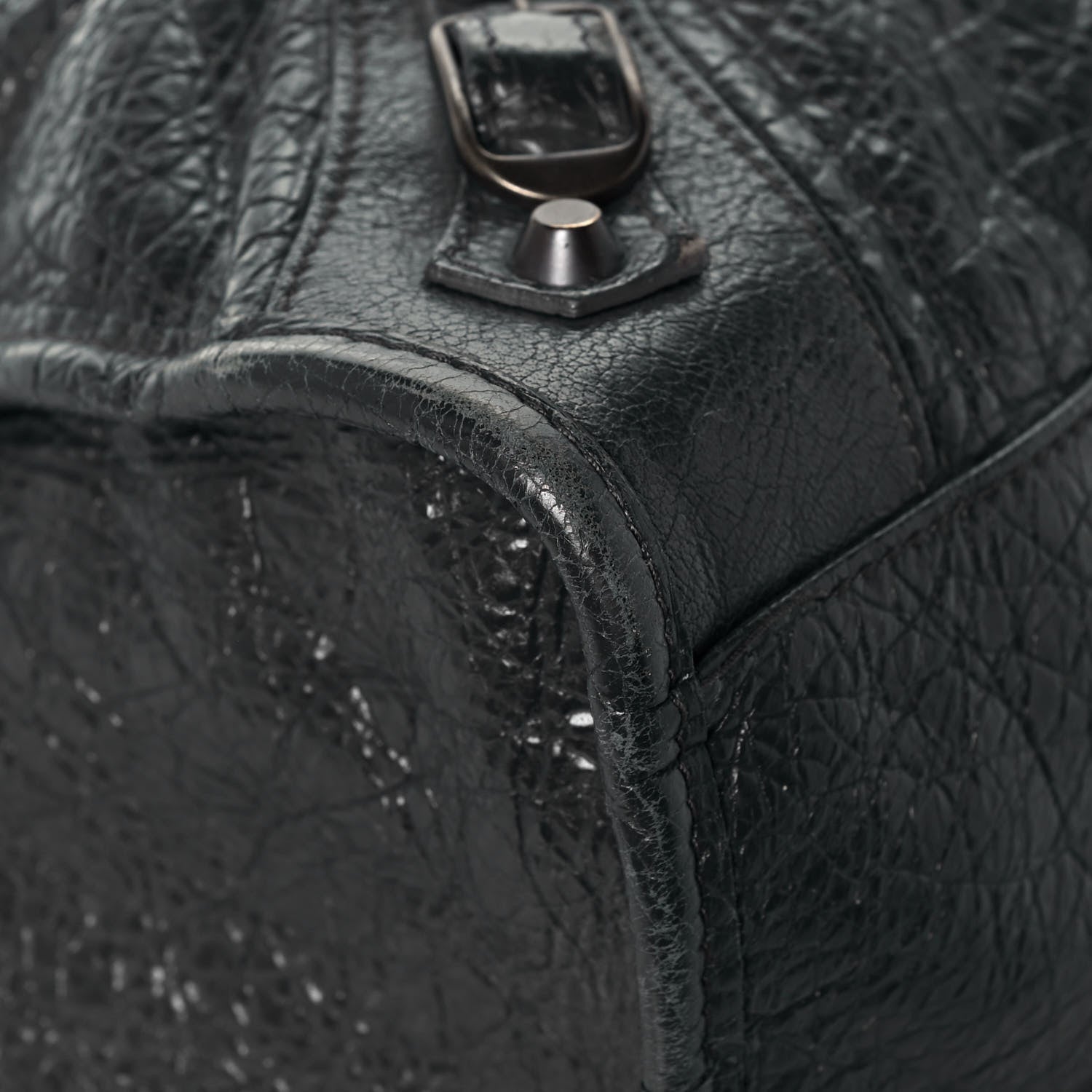 Balenciaga Agneau Classic Hardware City Anthracite 8 of 13