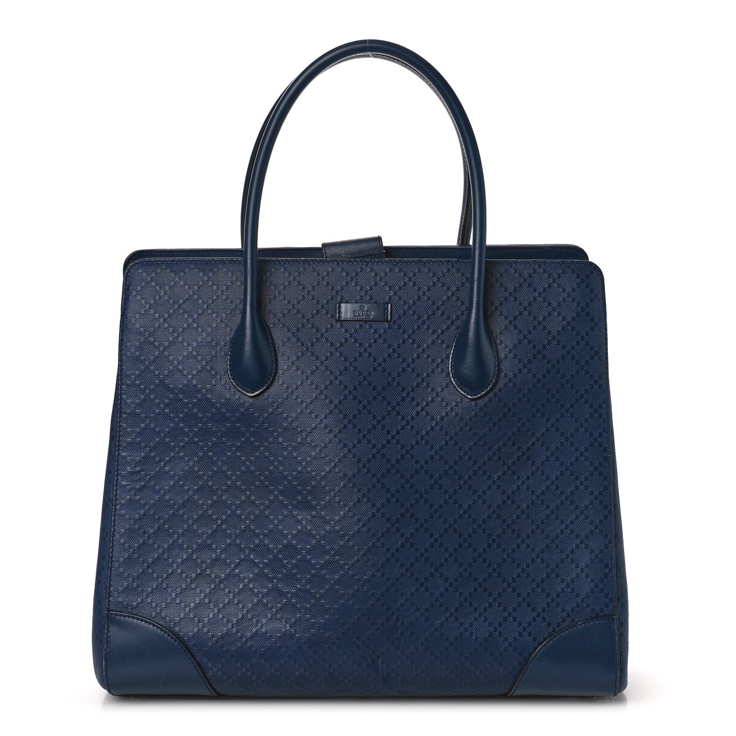 Gucci Hilary Lux Bright Diamante Medium Top Handle Bag Classic Marine 1 of 12