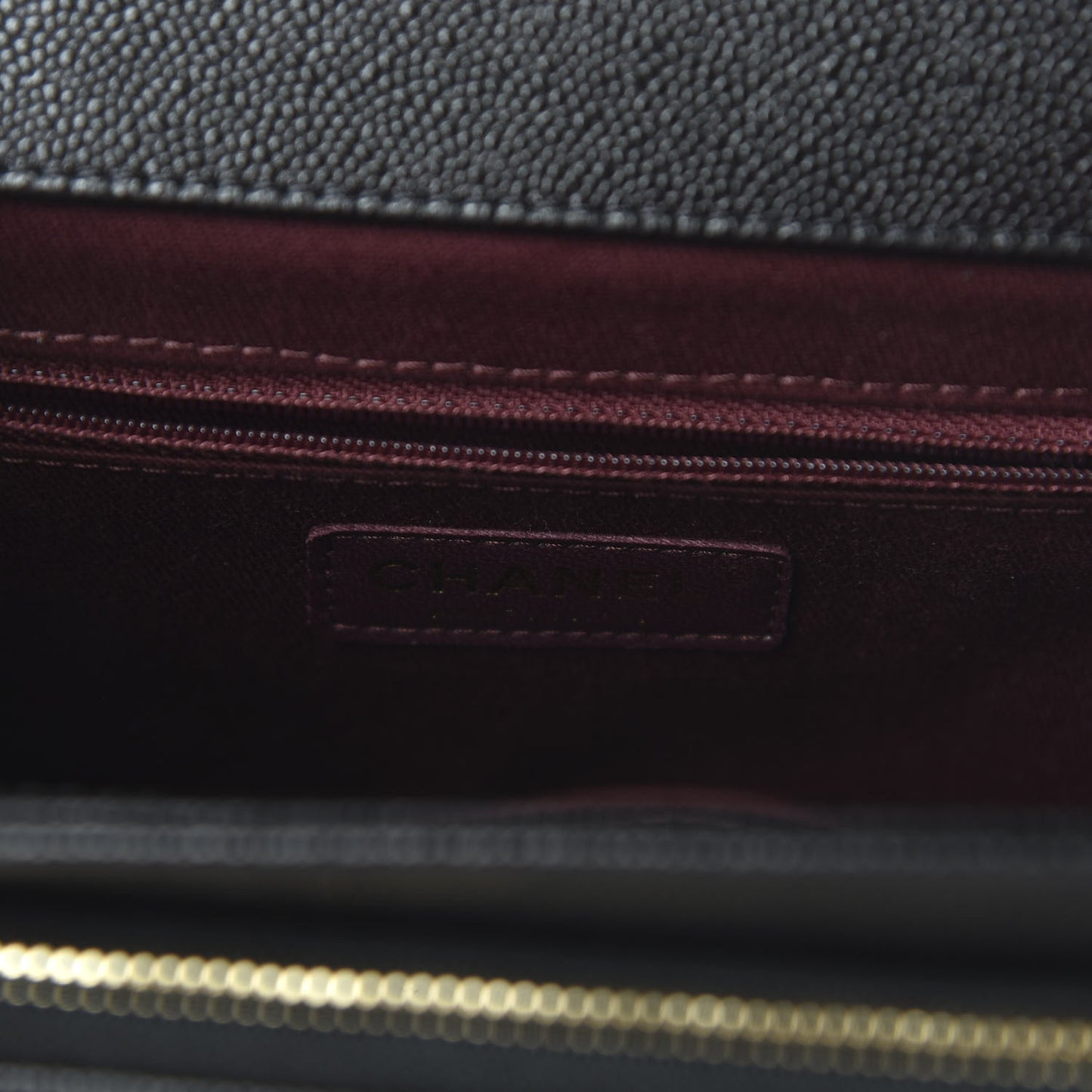 Caviar Quilted Medium Business Affinity Flap Black