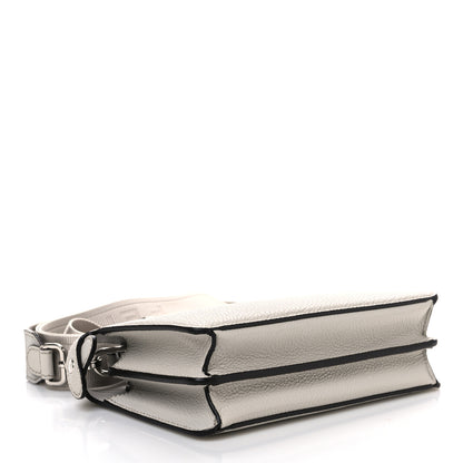 Fendi Cuoio Romano Vitello Cover Bi-Color Peekaboo I See U X Cross Satchel Ghiaia Oliva 4 of 11
