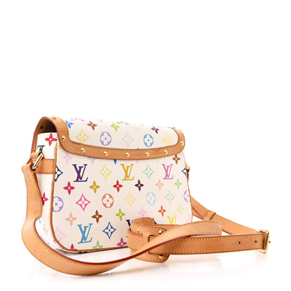 Louis Vuitton Monogram Multicolor Sologne White 3 of 12