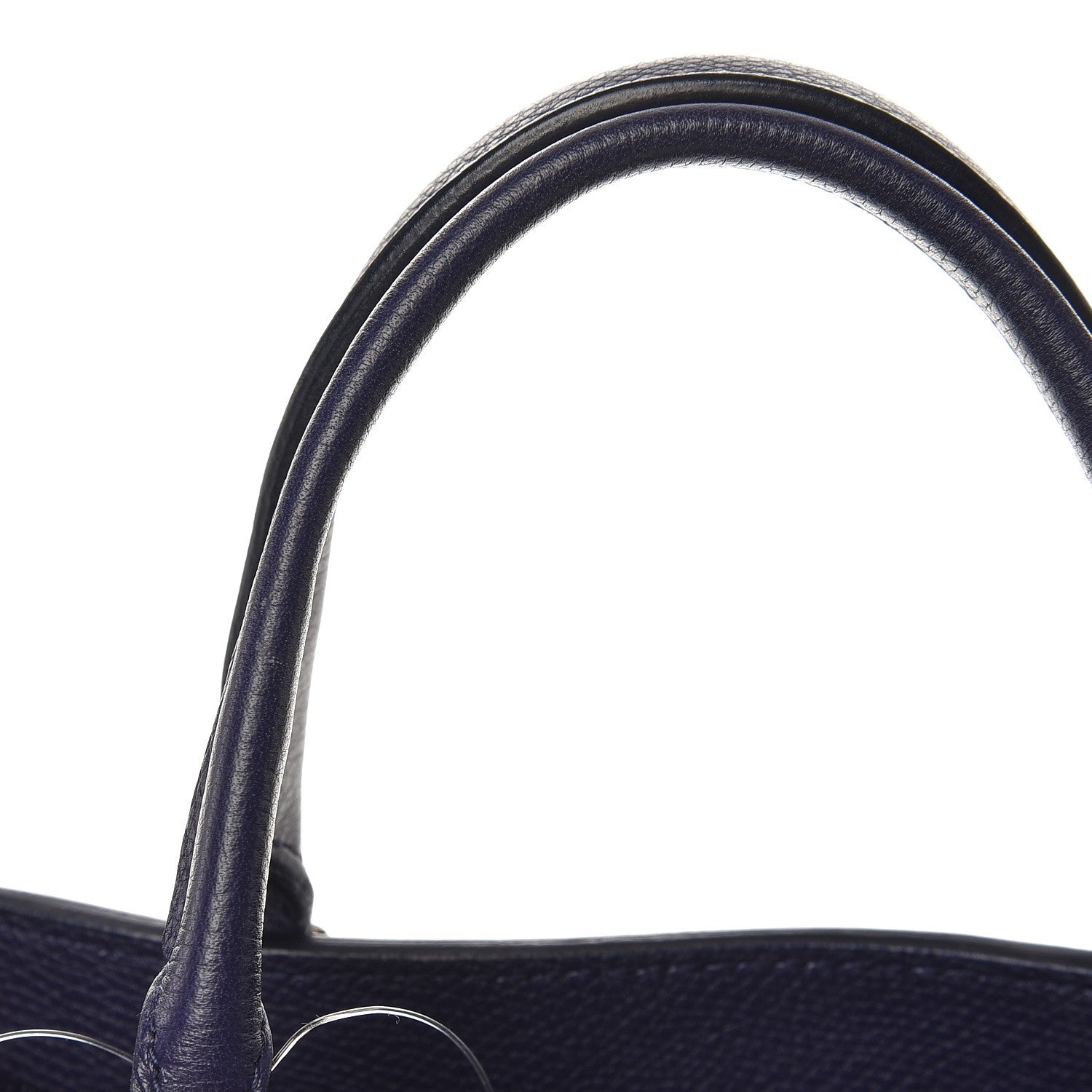 Balenciaga Grained Calfskin Papier A6 Zip Around Tote Bleu Indigo 10 of 10