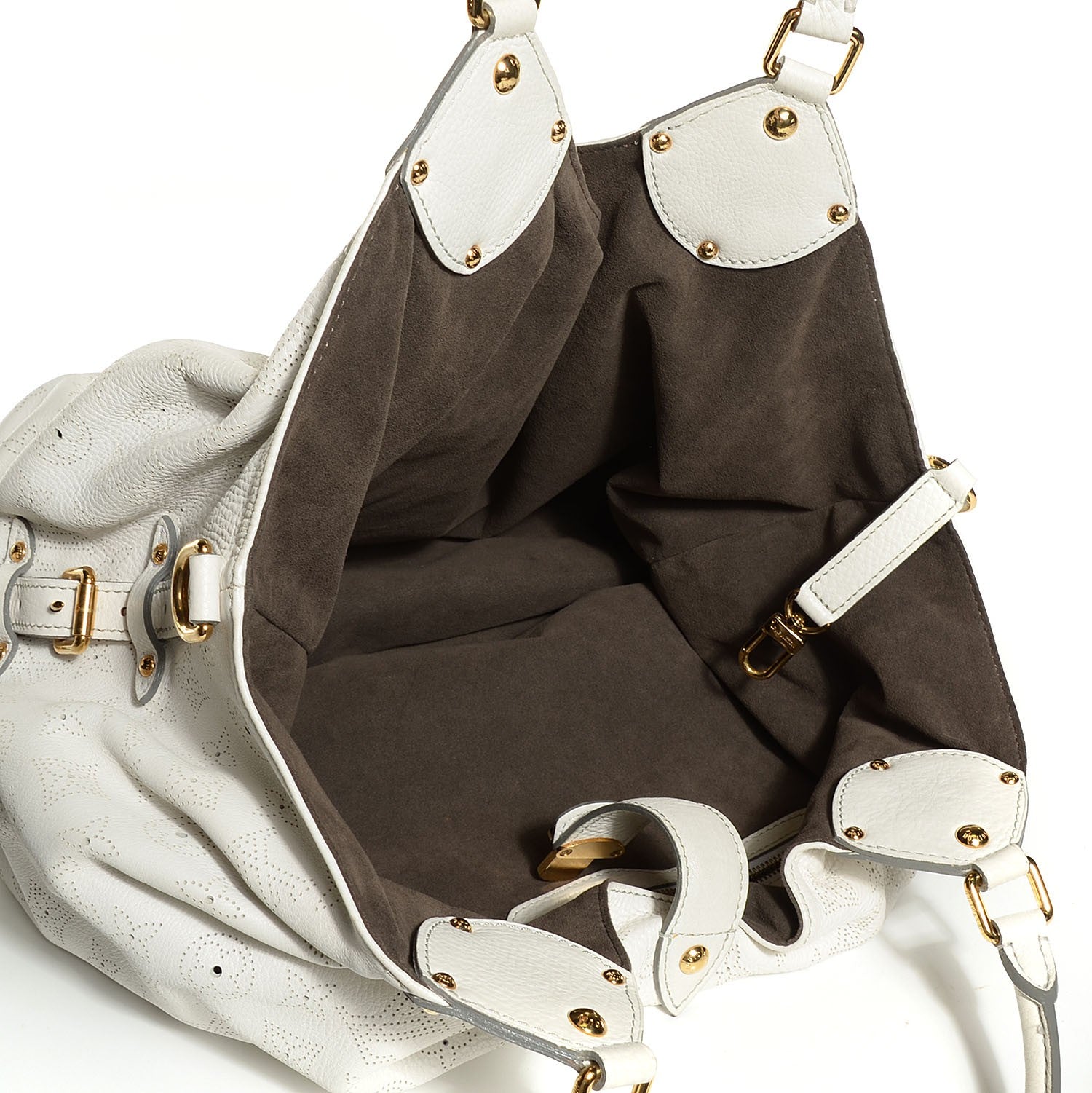 Louis Vuitton Mahina XL White 6 of 8