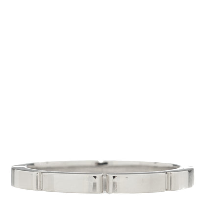 Cartier 18K White Gold 2.5mm Maillon Panthere Wedding Band Ring 59 8.75 3 of 4
