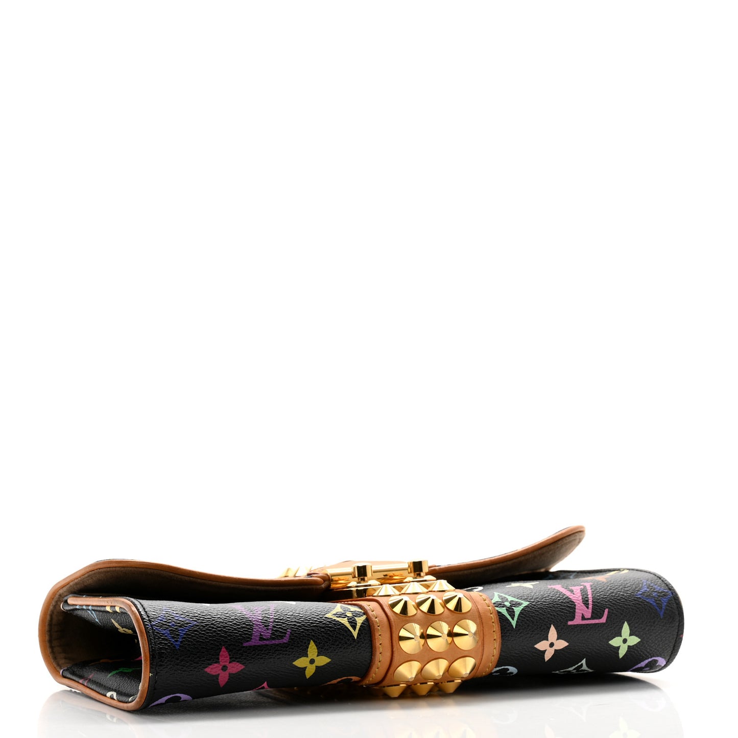 Monogram Multicolor Courtney Clutch Black