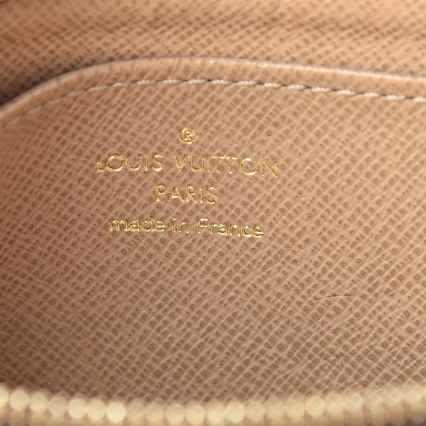 Monogram Complice Trunks and Bags Key Pouch Beige