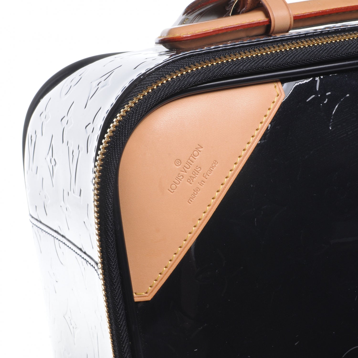 Louis Vuitton Vernis Pegase 45 Rolling Luggage Blue Infini 6 of 10