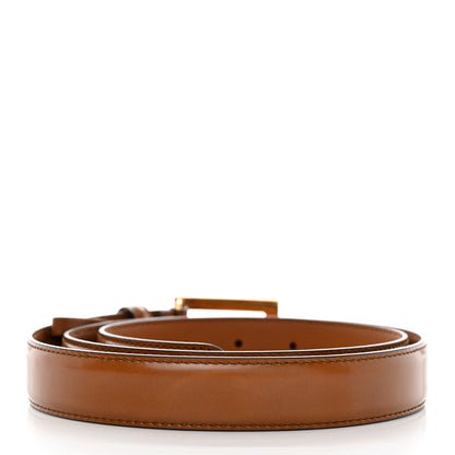 Gucci Calfskin Icaro G Cube 25mm Belt 95 38 Brown 2 of 5