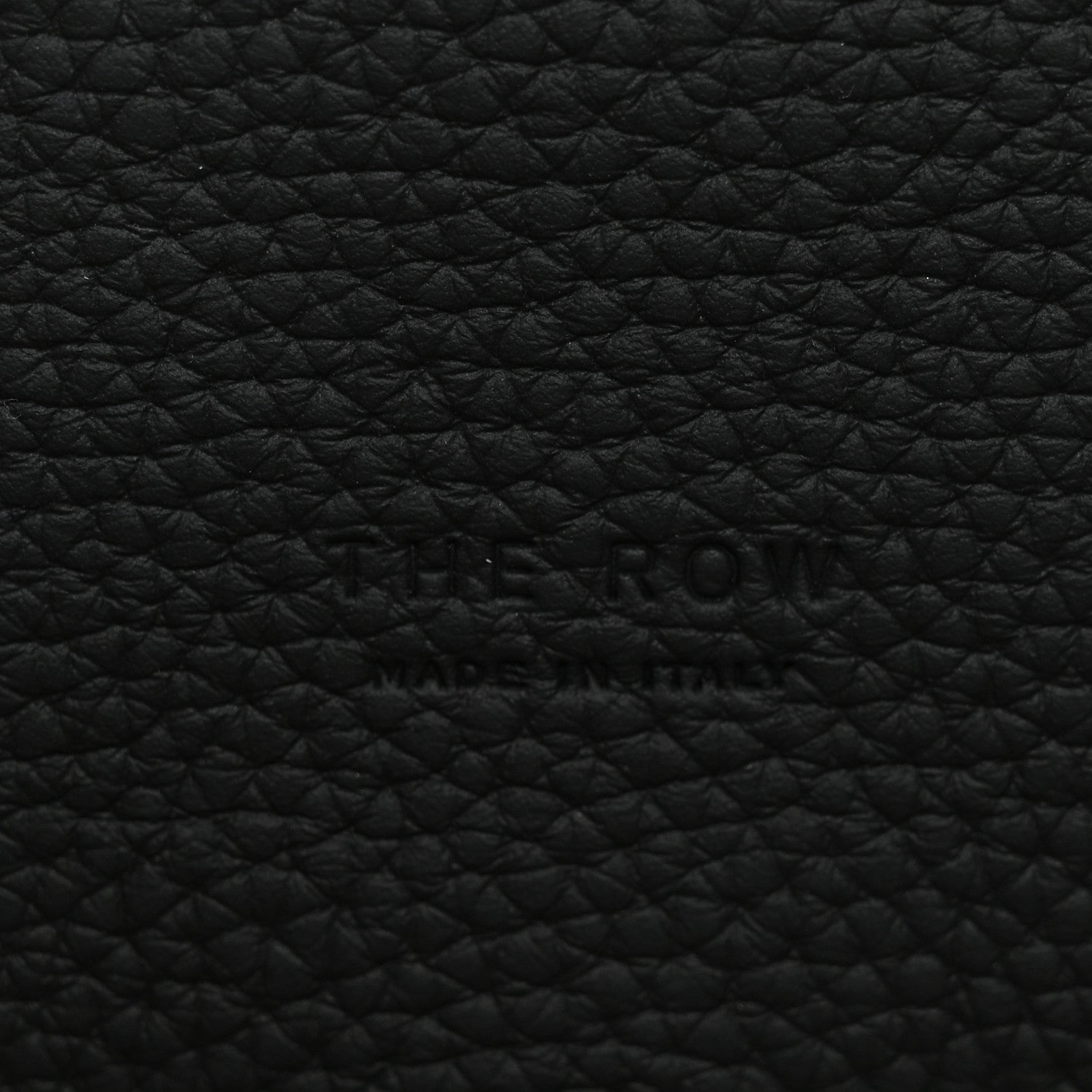The Row Matte Grained Calfskin Marlo 17 Black 6 of 9