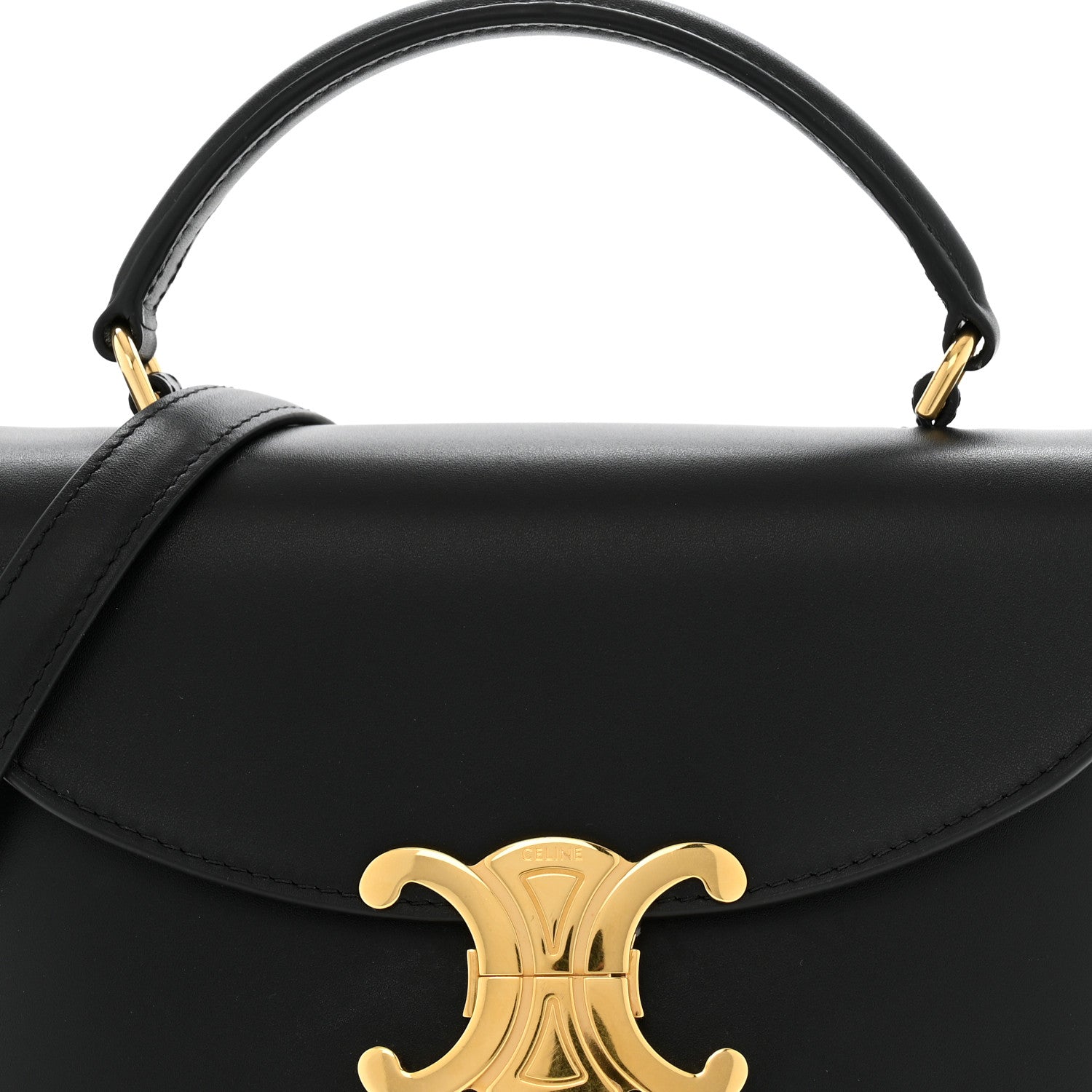 Celine Smooth Satinated Calfskin Teen Nino Black 9 of 14