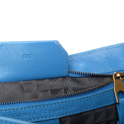 Proenza Schouler Lambskin Medium PS1 Satchel Rip Tide 9 of 15