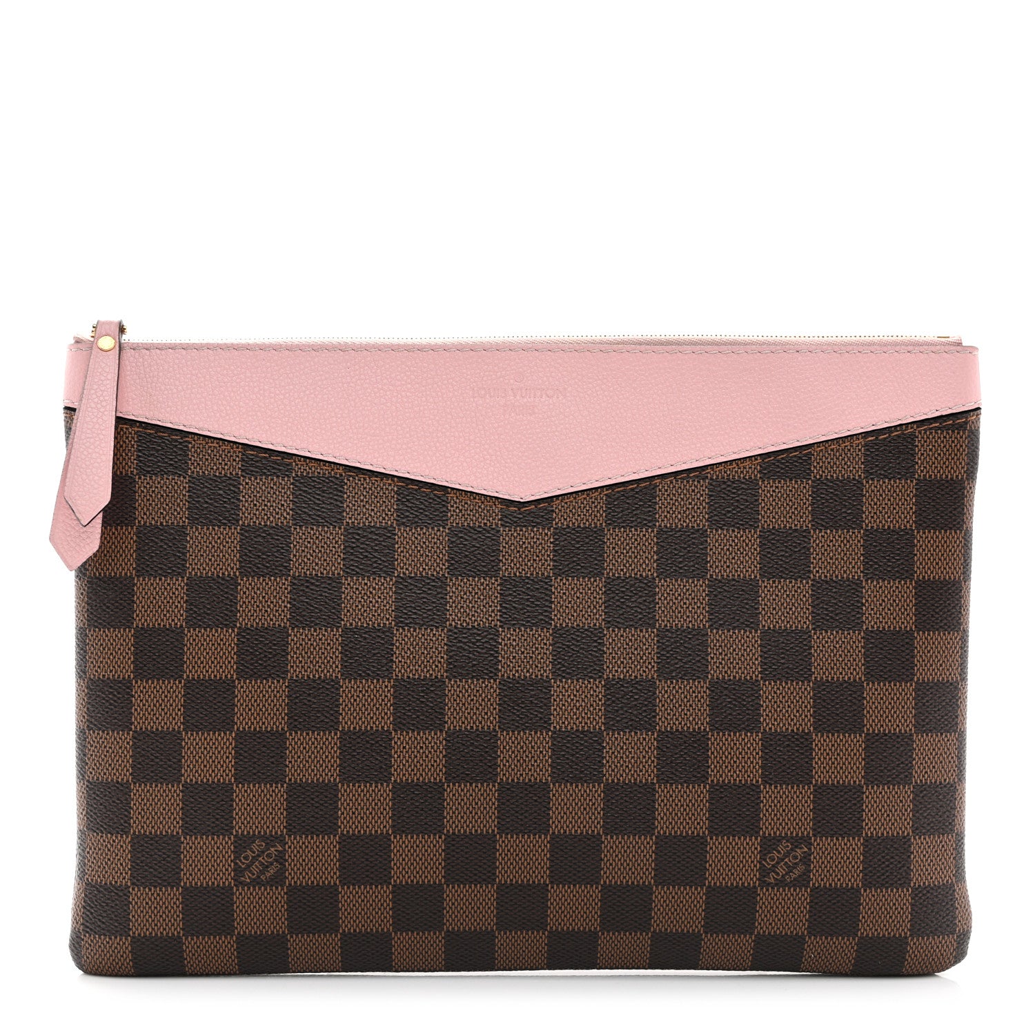 Louis Vuitton Damier Ebene Daily Pouch Rose Poudre 1 of 6