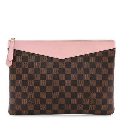 Louis Vuitton Damier Ebene Daily Pouch Rose Poudre 1 of 6