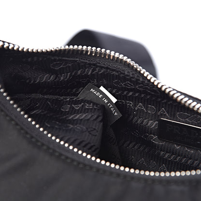 Prada Nylon Re-Edition 2005 Shoulder Bag Black 9 of 12