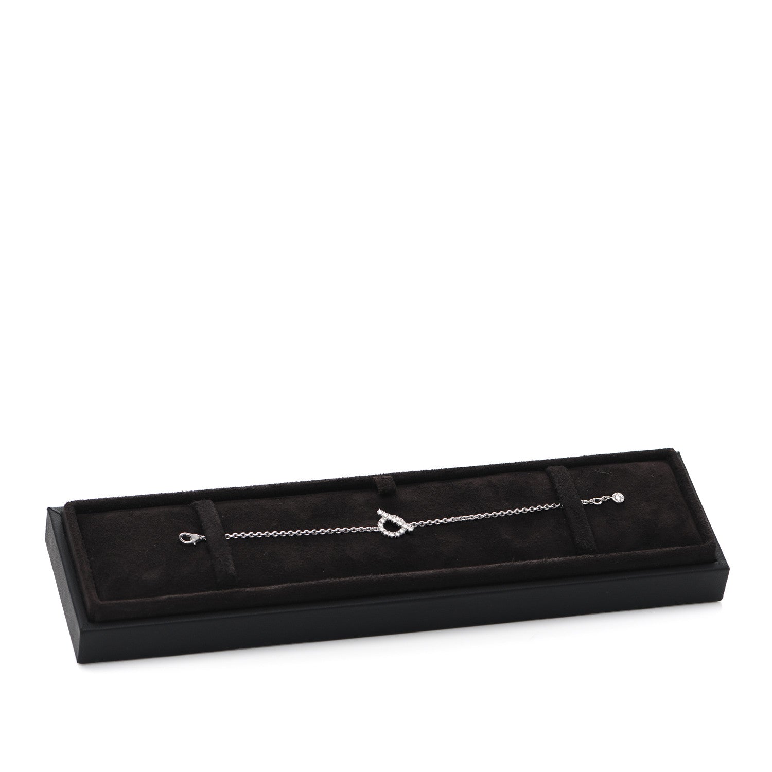 Hermes 18K White Gold Diamond Finesse Bracelet SH 4 of 4