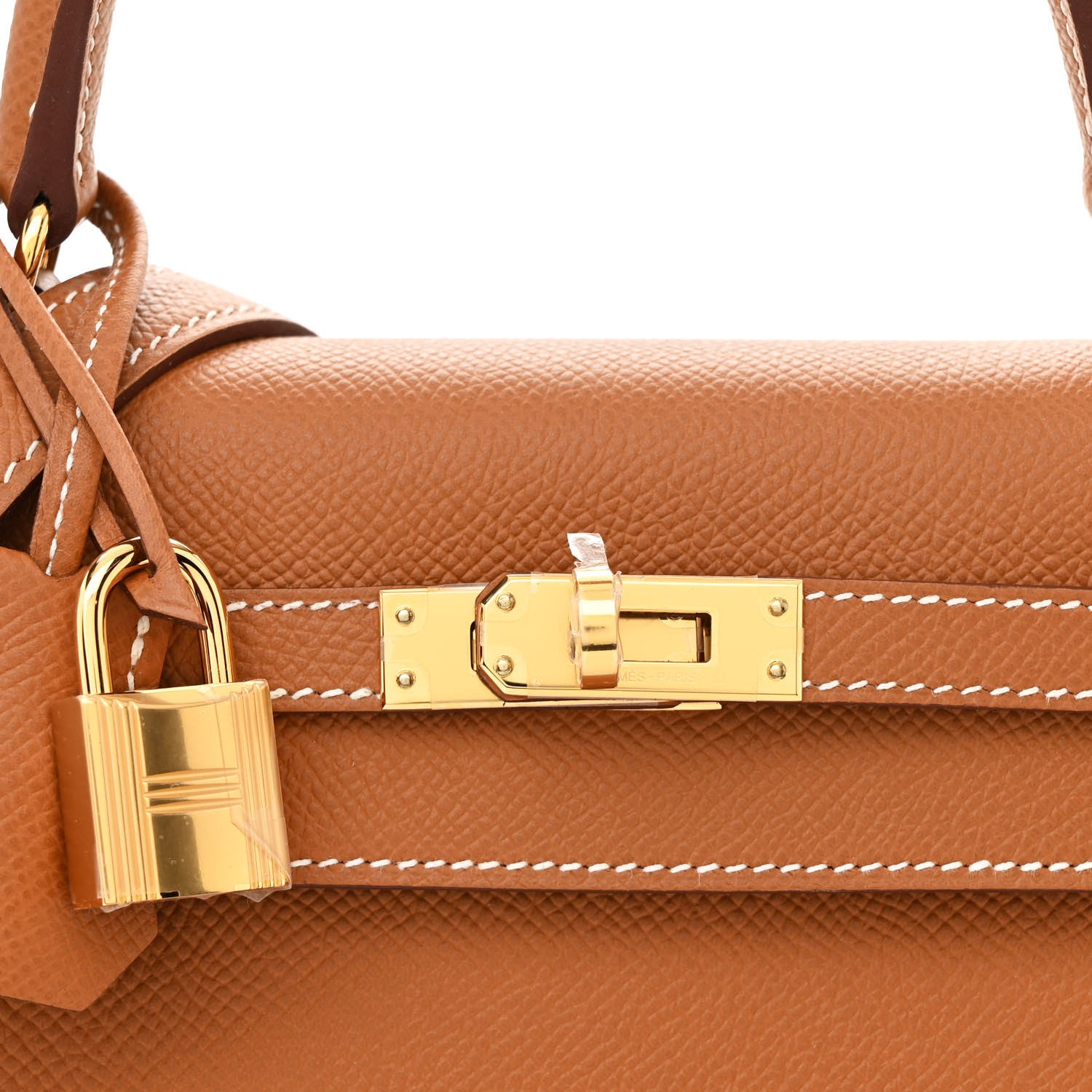 Hermes Epsom Kelly Sellier 25 Gold 8 of 11