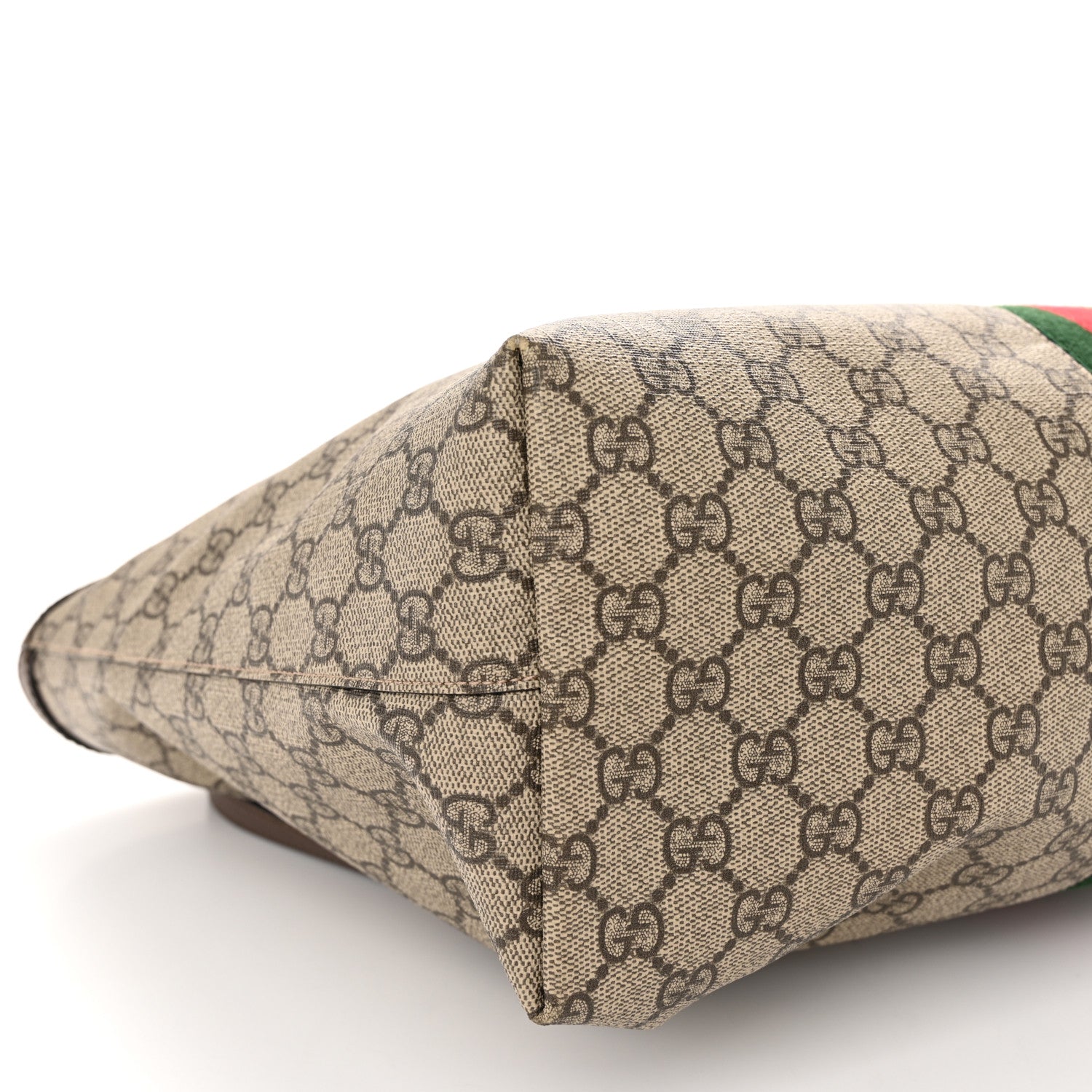 Gucci GG Supreme Monogram Medium Ophidia Shopping Tote Brown 10 of 10