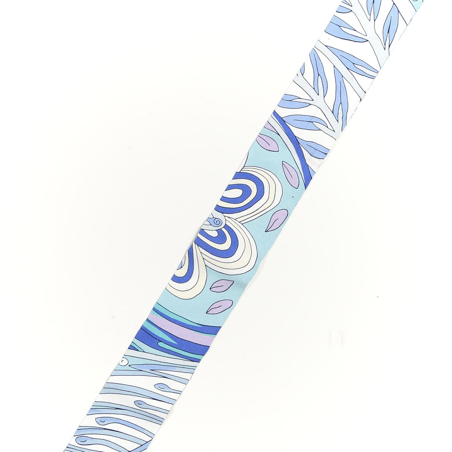 Silk Le Jardin de la Maharani Twilly Bleu Glacier Turquoise