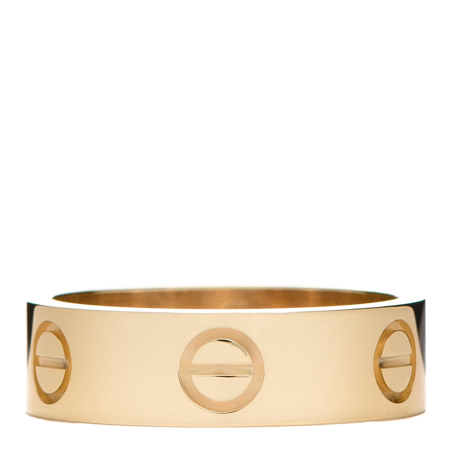 Cartier 18K Yellow Gold 5.5mm LOVE Ring 52 6 1 of 5