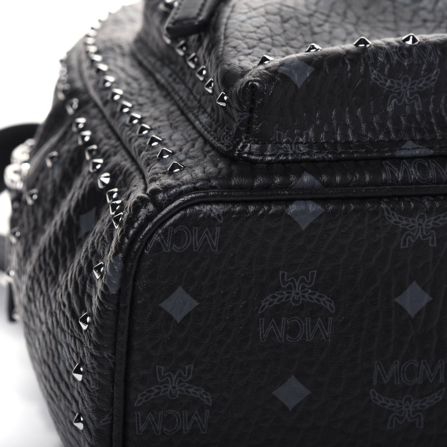 Visetos Studded Small Stark Backpack Black
