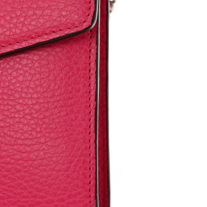 Gucci Dollar Calfskin Crystal Mini Dionysus Chain Wallet Box Pink 13 of 14