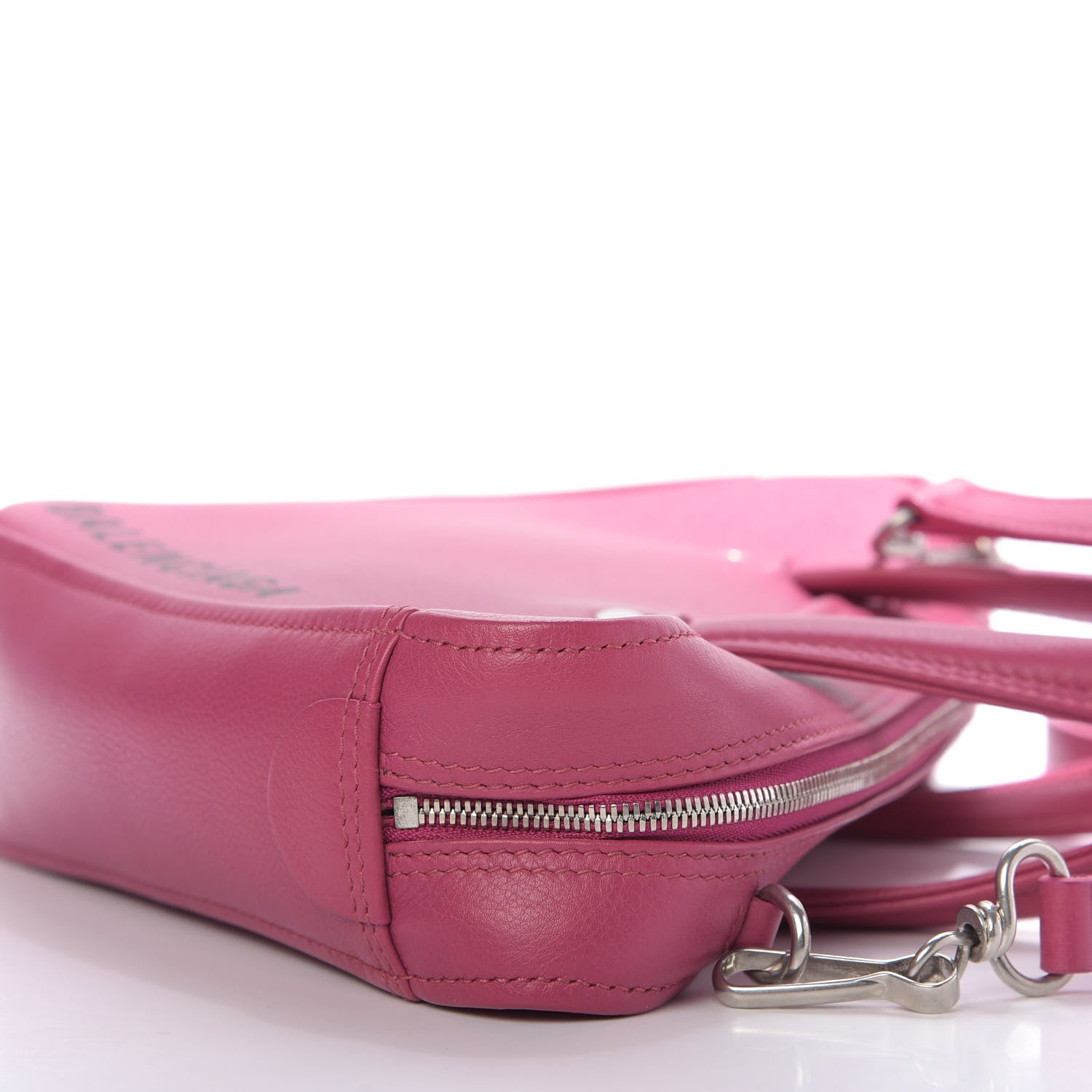 Balenciaga Calfskin XS Triangle Duffle Pink 8 of 10