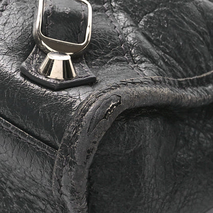 Balenciaga Agneau Classic Silver Hardware Mini City Gris Fossile 11 of 15
