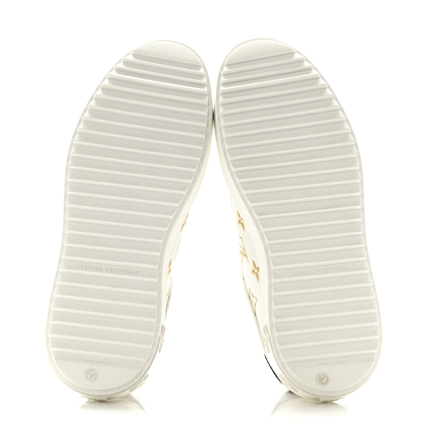 Monogram Time Out Sneakers 38 Gold