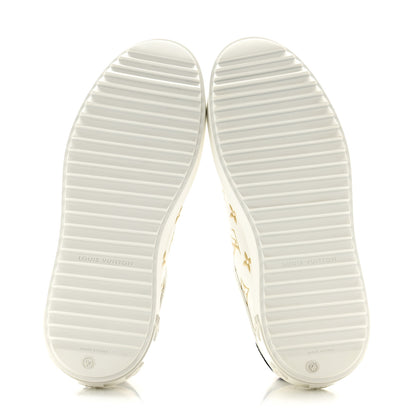 Louis Vuitton Monogram Time Out Sneakers 38 Gold 5 of 8
