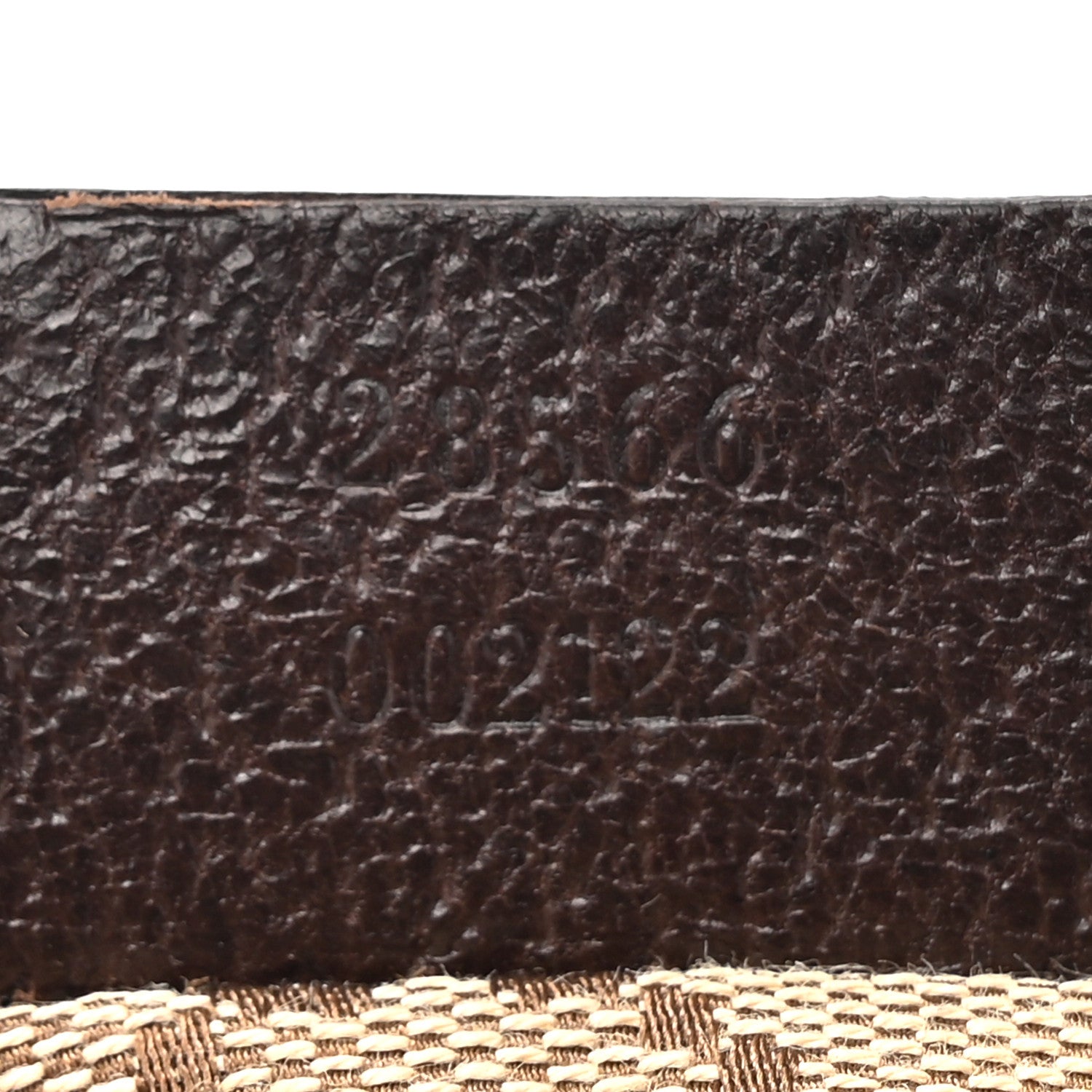 Gucci GG Monogram Double Pocket Belt Bag Dark Brown 7 of 14