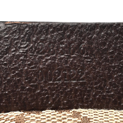 Gucci GG Monogram Double Pocket Belt Bag Dark Brown 7 of 14