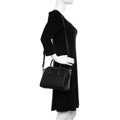 Givenchy Sugar Goatskin Mini Antigona Black 2 of 13