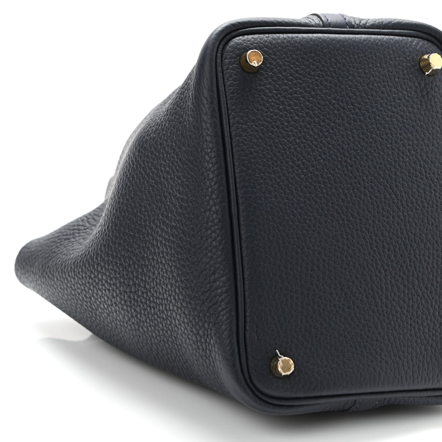 Hermes Taurillon Clemence Picotin Lock 18 PM Bleu Nuit 9 of 11
