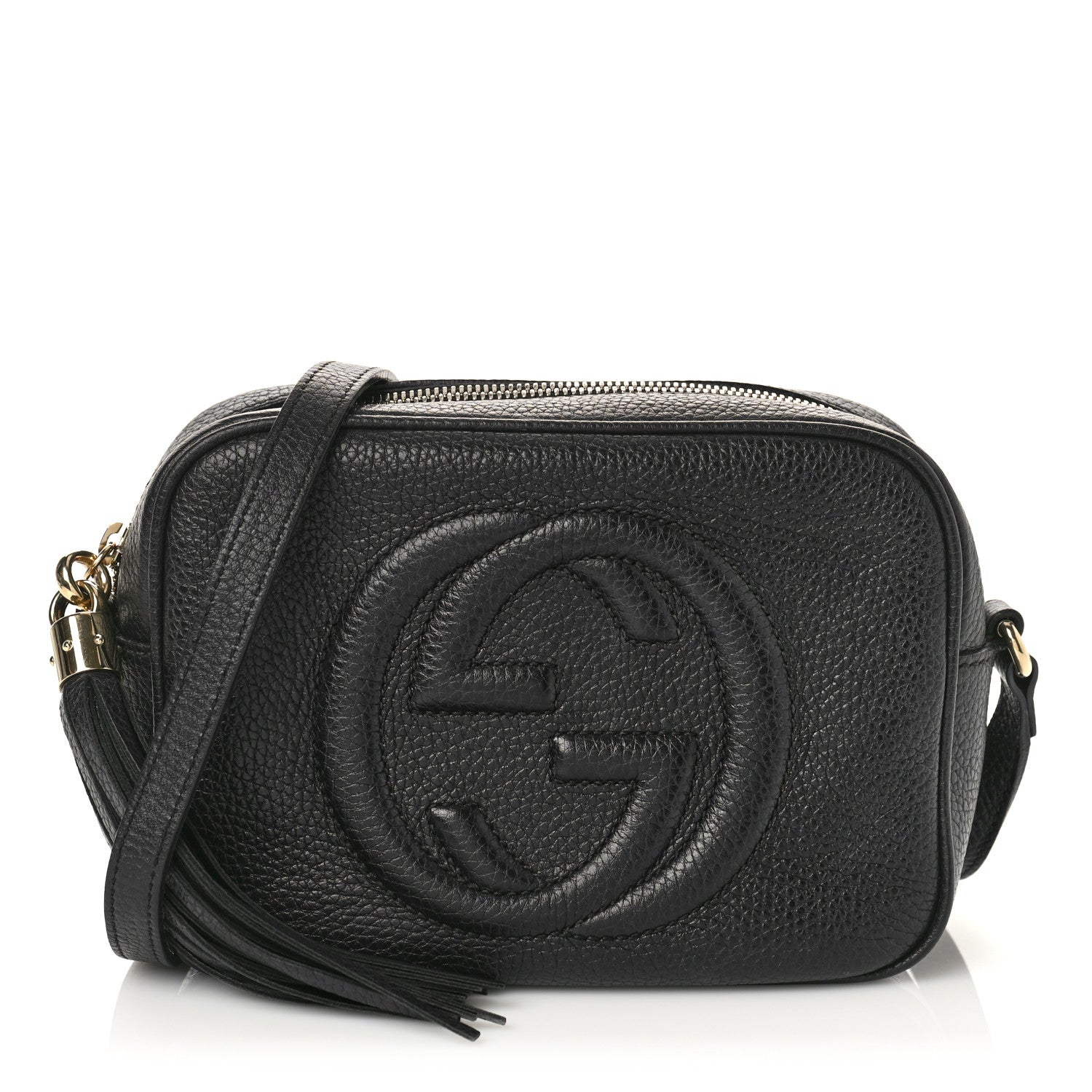 Gucci Pebbled Calfskin Small Soho Disco Bag Black 1 of 11