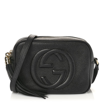 Gucci Pebbled Calfskin Small Soho Disco Bag Black 1 of 11