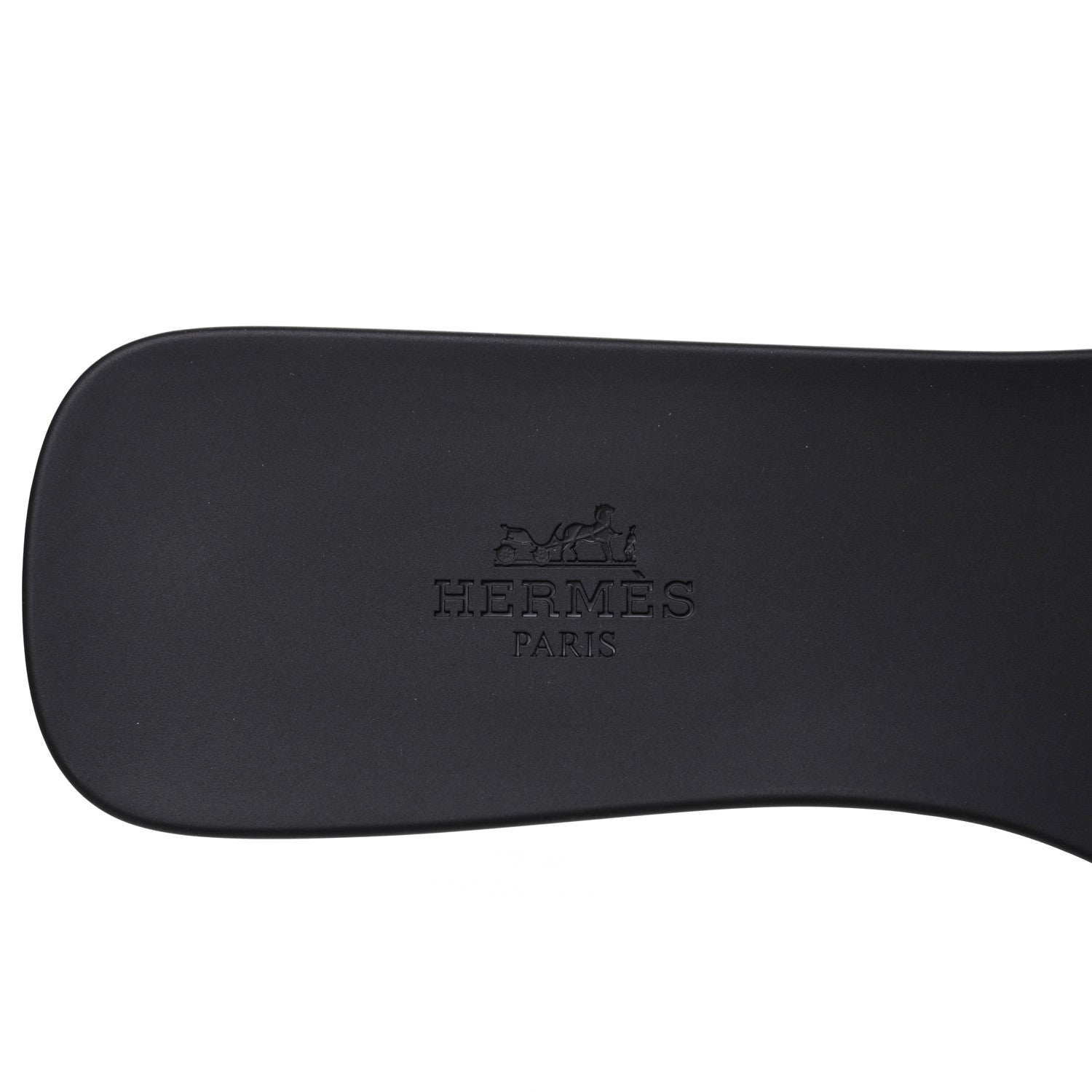 Hermes Rubber Aloha Sandals 39 Black 8 of 10