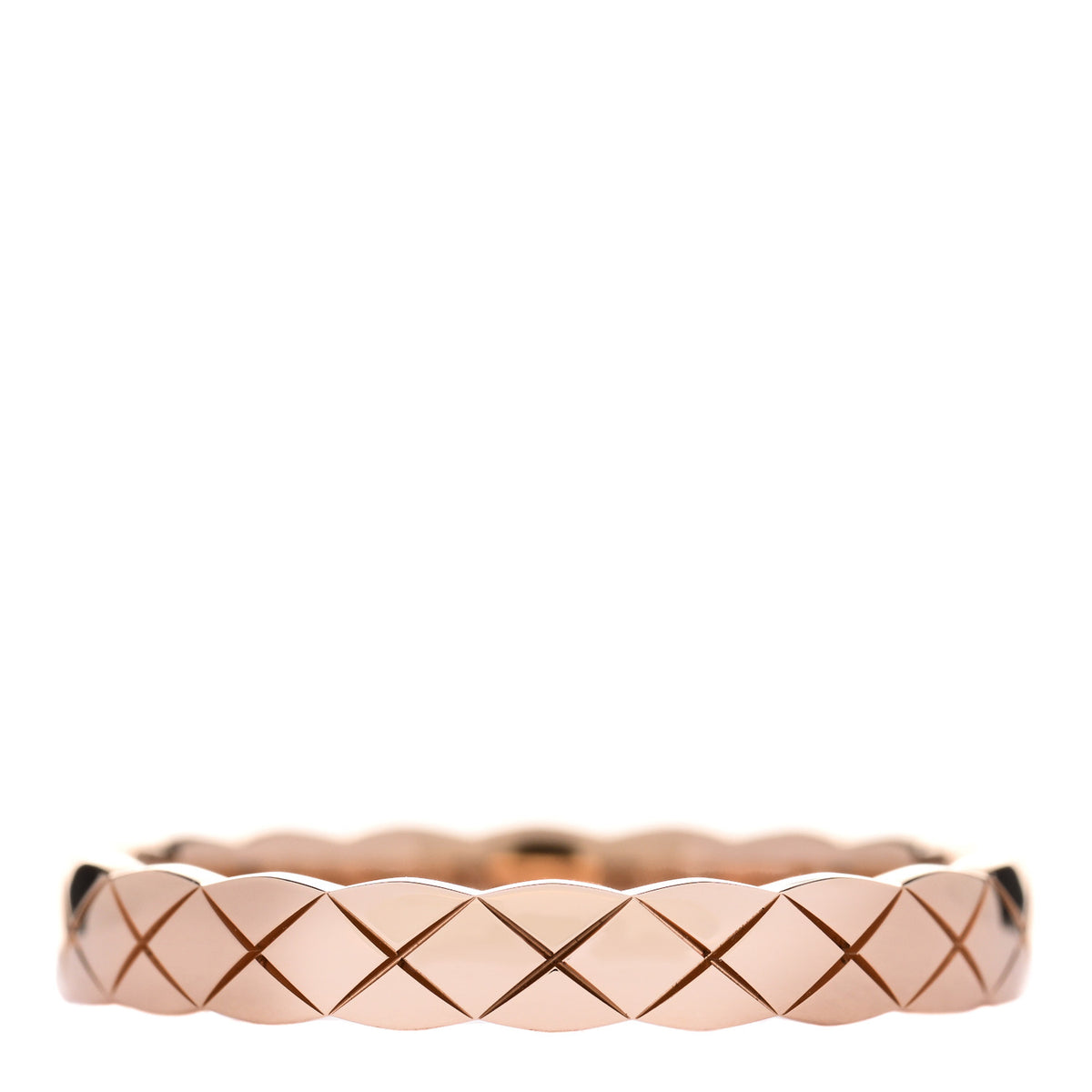 18K Beige Gold Mini Coco Crush Ring 58 8.25