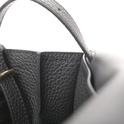 Hermes Taurillon Clemence Halzan 25 Black 9 of 13