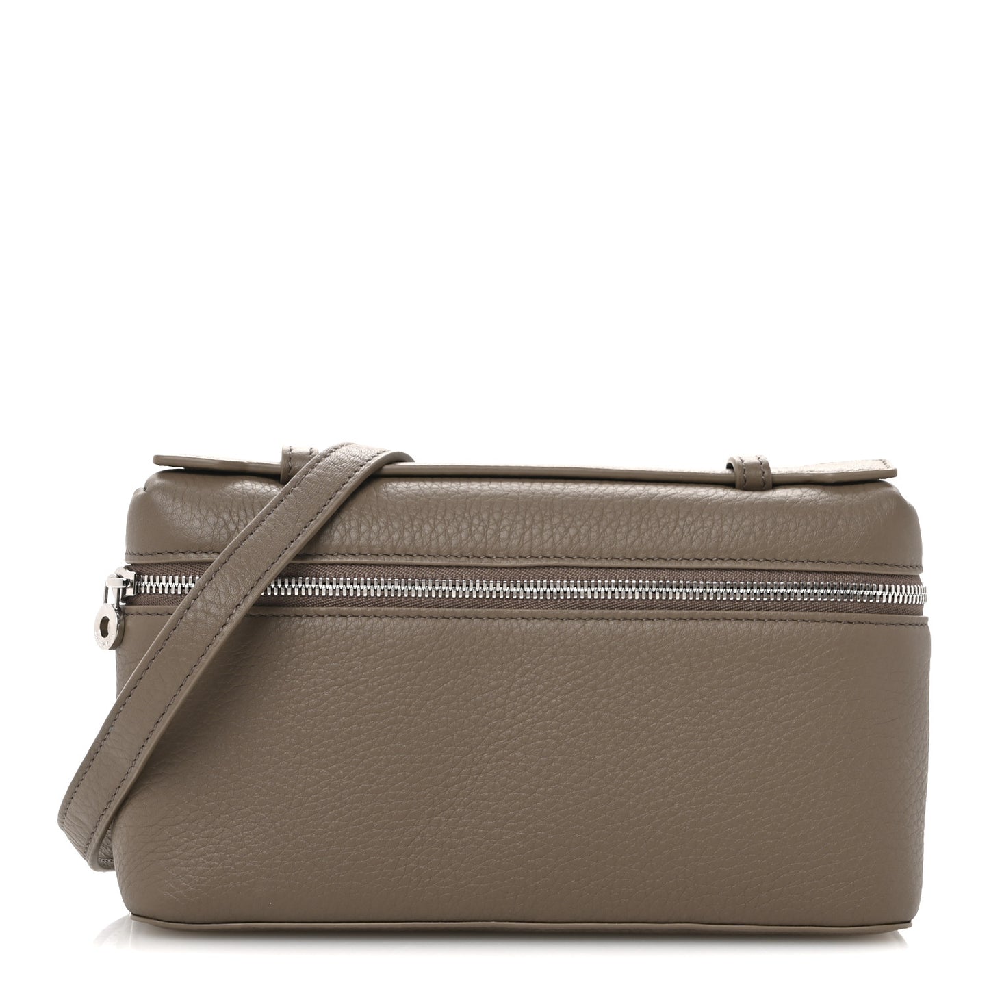Grained Calfskin L19 Extra Pocket Pouch Warm Mastic