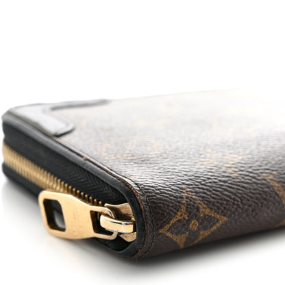 Louis Vuitton Monogram Zippy Retiro Wallet Black 9 of 12