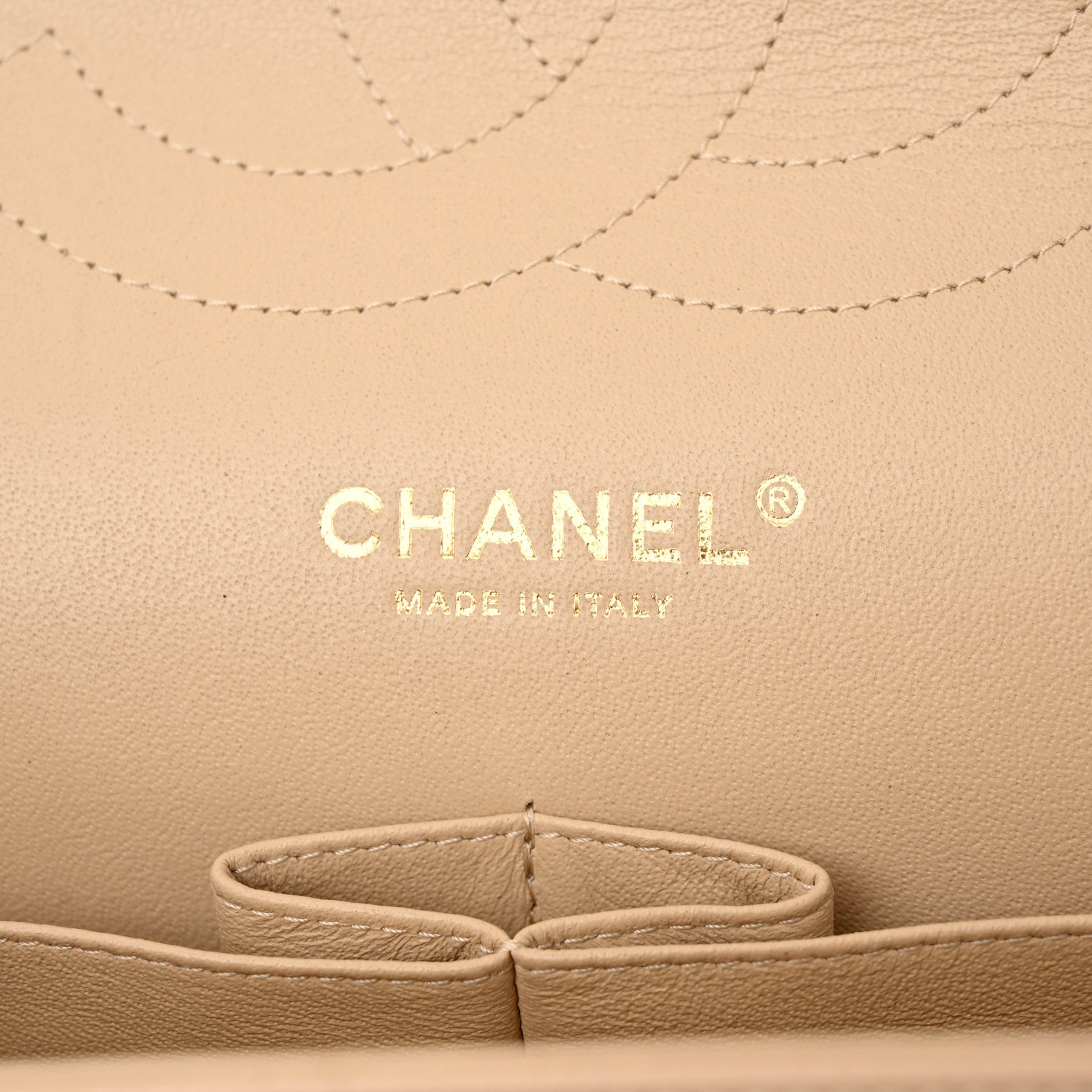 Chanel Caviar Quilted Jumbo Double Flap Beige 6 of 11