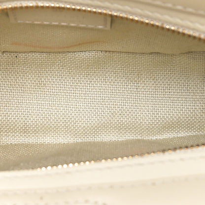Gucci Calfskin Mini Moon Side Shoulder Bag Ivory 5 of 10