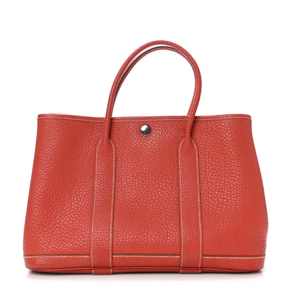 Hermes Negonda Garden Party Tote 30 TPM Sanguine 1 of 10